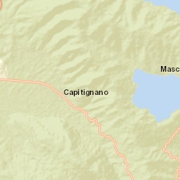 Capitignano Street Map