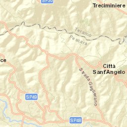 Città Sant'Angelo Street Map