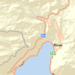 Risan Street Map