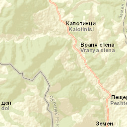 Obshtina Zemen Street Map
