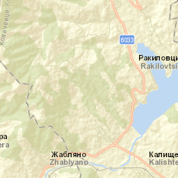 Obshtina Kovachevtsi Street Map