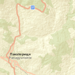 Panagyurishte Street Map