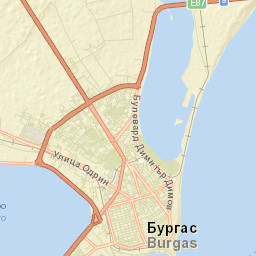 Obshtina Burgas Street Map