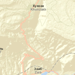 Khunzakh Street Map