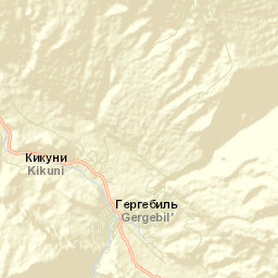 Gergebil’ Street Map