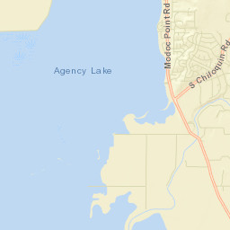 32041-32051 County Road 1334, Chiloquin Street Map