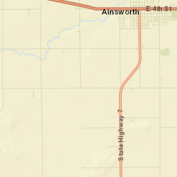 Ainsworth Street Map