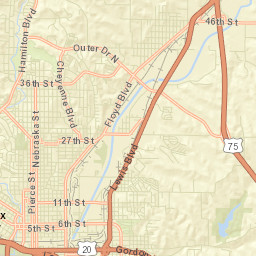 2700-2730 Floyd Boulevard, Sioux City, IA  Street Map