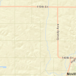 Moville Street Map