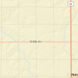Holstein Street Map