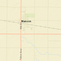 Manson Street Map