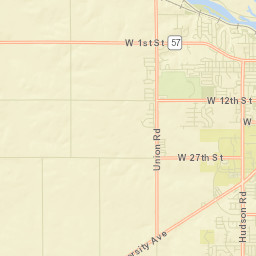 2204 Cottage Row Road, Cedar Falls, IA Street Map