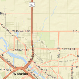 Waterloo Street Map