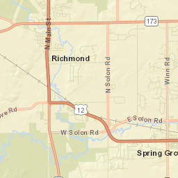 Richmond Street Map