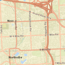 Northville Street Map