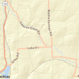 Lime Lake New York Street Map