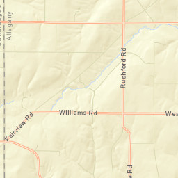 Fairview New York Street Map