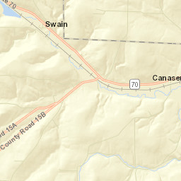 Swain New York Street Map