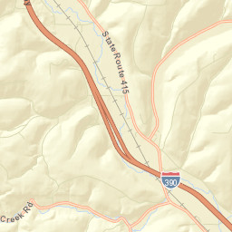 Wallace New York Street Map