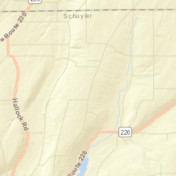 Crystal Spring New York Street Map