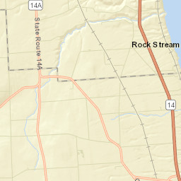 Reading Center New York Street Map