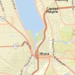 South Hill New York Street Map