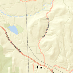 Harford New York Street Map