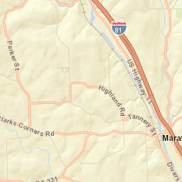 Marathon New York Street Map