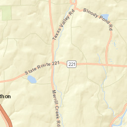 Texas Valley New York Street Map