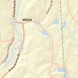 Willet New York Street Map
