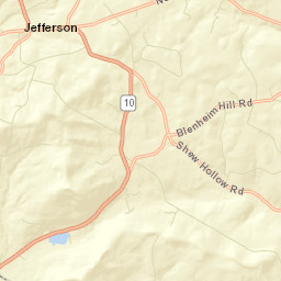 South Jefferson New York Street Map