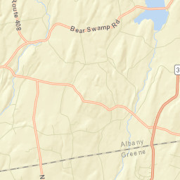 South Westerlo New York Street Map