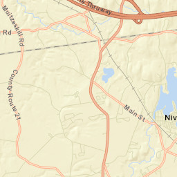 Valatie Colony New York Street Map