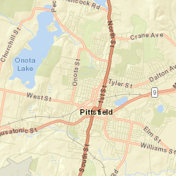 Pittsfield Street Map