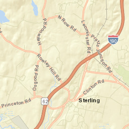 Sterling Street Map
