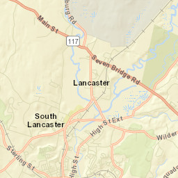 South Lancaster Street Map