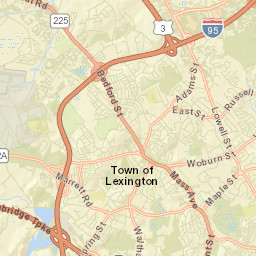 Lexington Street Map