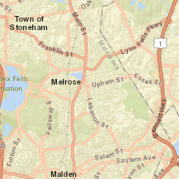 Stoneham Street Map