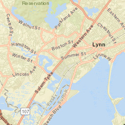 Lynn Street Map