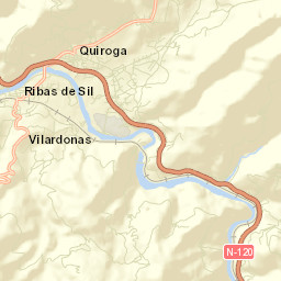 Quiroga Street Map