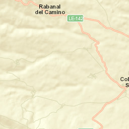 Santa Colomba de Somoza Street Map