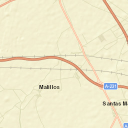 Santas Martas Street Map
