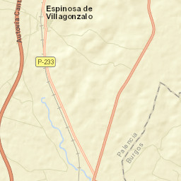 Espinosa de Villagonzalo Street Map