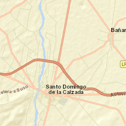 Bañares Street Map