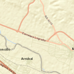 Mendavia Street Map