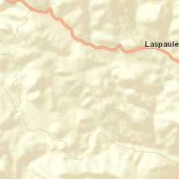 Laspaúles Street Map