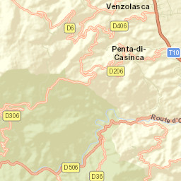 Penta-di-Casinca Street Map