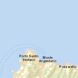 Porto Santo Stefano Street Map