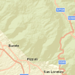 Pizzoli Street Map