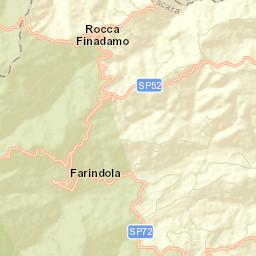 Farindola Street Map